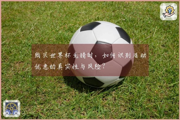 购买世界杯竞猜时，如何识别活动优惠的真实性与风险？